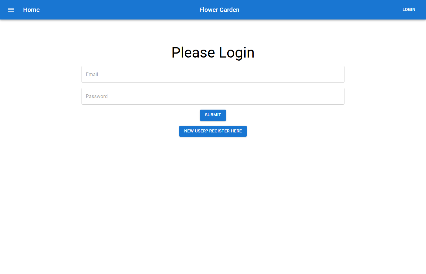 Flower Garden — Role-Based E-Commerce Platform screenshot